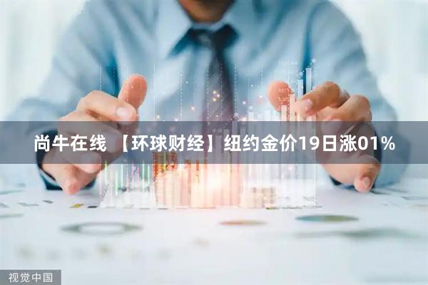 尚牛在线 【环球财经】纽约金价19日涨01%